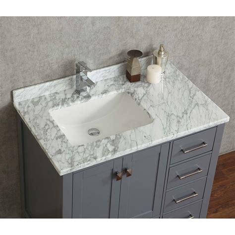 Five configurations ranging from 24 to 72 in width, a variety of finishes including warm white, cool gray, cashmere and deep espresso, marble or granite countertops plus a selection of sink basins, faucet and mirror options provide endless choices for every style and taste. Best Of Home Depot Bathroom Vanities 36 Inch Gallery ...