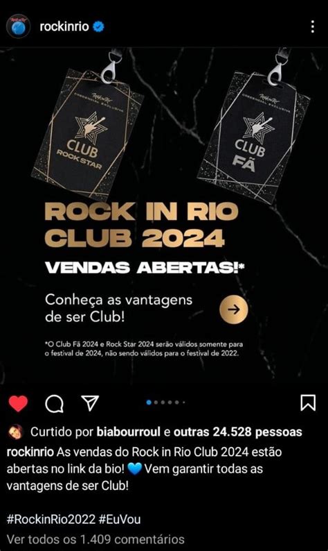 rock in rio confirma edição 2024 e anuncia venda do cartão club quem rock in rio