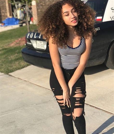Love ️ Pretty Mixed Girls Curly Girl Hairstyles Cute Mixed Girls