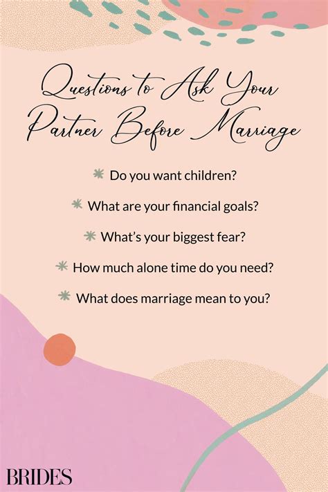 12 Questions To Ask Your Partner Before Marriage