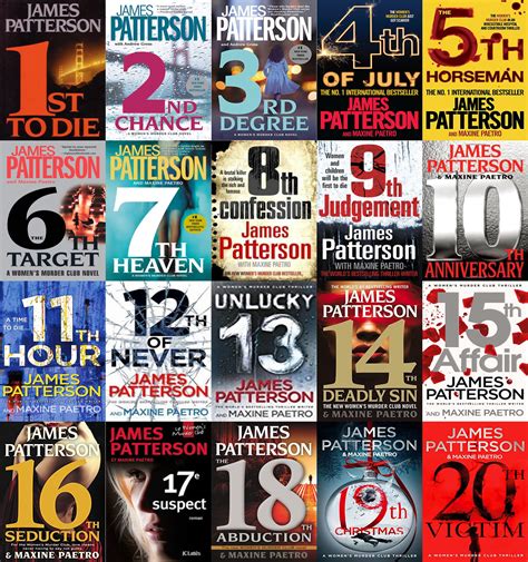 The WOMEN'S MURDER CLUB Series by James Patterson (21 audiobooks