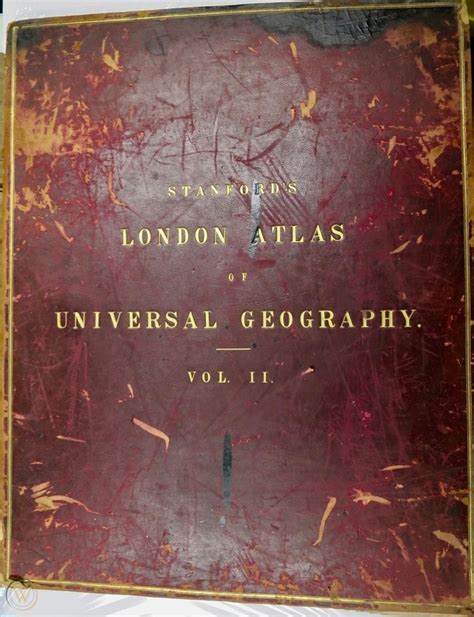 Stanfords London Atlas Of Universal Geography 1887 尖閣480年史 今古循環