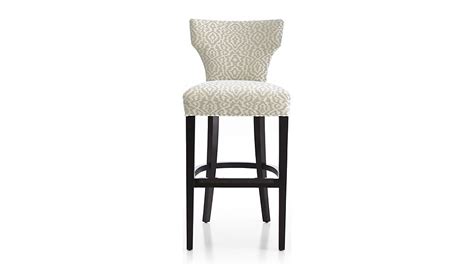 Sasha Upholstered Bar Stool White Bar Stools Upholstered Bar Stools