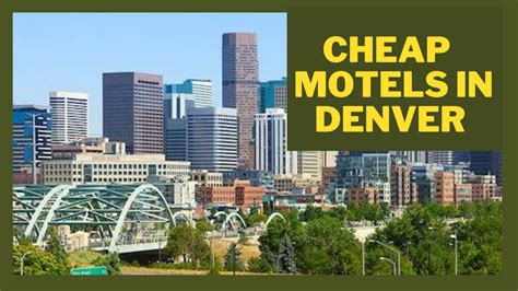 Top 13 Cheap Motels In Denver With Weekly Rates In 2023