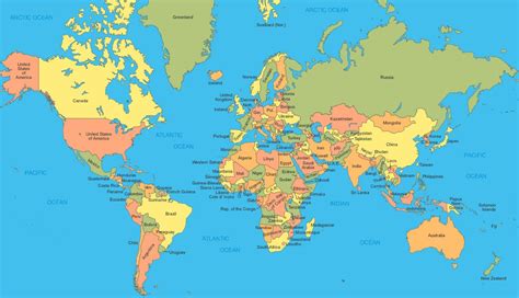 Carte Du Monde Avec Vrai Echelle - Le Monde tel que vous vous le figurez n'est pas à l'échelle