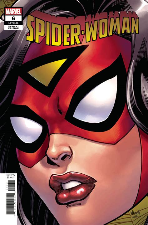 Spider Woman 6 Variant Headshot Cover Nauck Westfield Comics