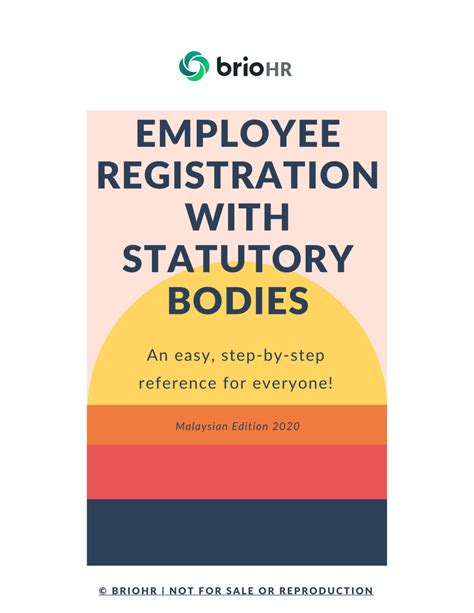 The council, under the higher education act, the su statute and any other applicable legislation, has an oversight responsibility over academic and. Employee Registration with Statutory Bodies Guide - BrioHR