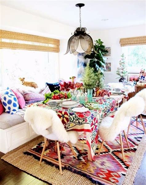 17 Bohemian Dining Rooms With Eclectic Style