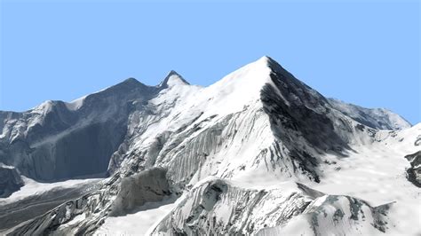Mountains Everest 3d Model Cgtrader