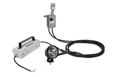Larson Electronics Led Flag Pole Spot Light W Integrated Photocell