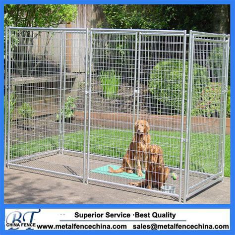 China Wire Mesh Galvanised Or Powder Coating Dog Kennel Run Photos
