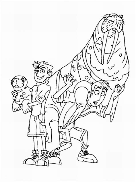 wild kratts coloring pages  coloring pages  kids