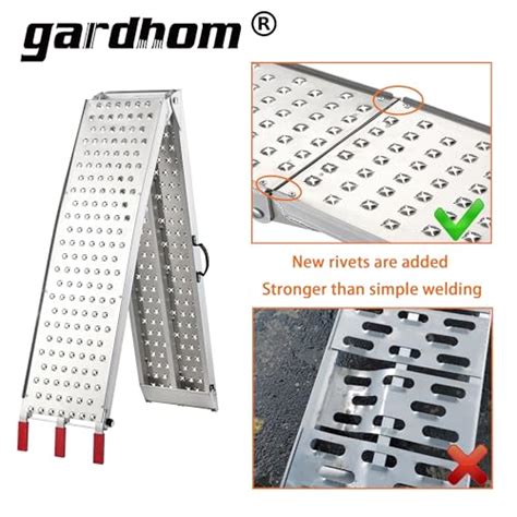 Gardhom 228x28cm Atv Loading Ramp Ultimate Mobility Solution
