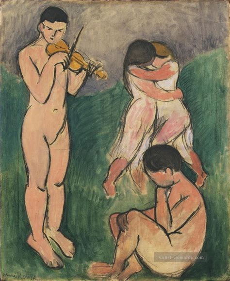 Musik Skizze nackt abstrakte fauvism Henri Matisse Gemälde mit öl zu
