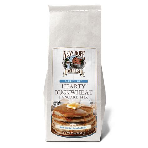 Gluten Free Hearty Buckwheat Pancake Mix New Hope Mills
