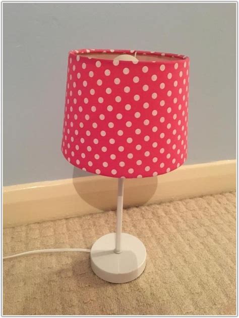 Pink Polka Dot Bedside Lamp - Lamps : Home Decorating Ideas #m4kX0vnkeM
