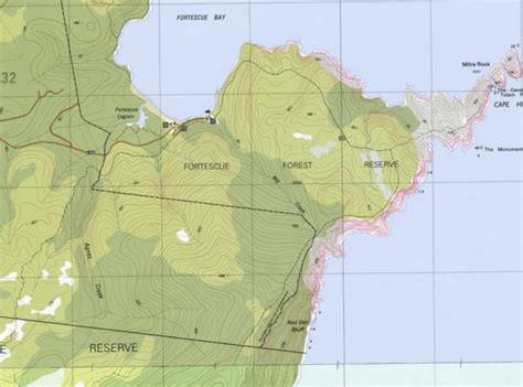 Tasmania List Tasmap Topographic Map Series 25k Map Layer