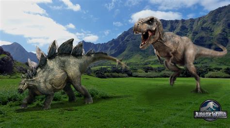 T Rex Attacks Stegosaurus By Raptorao On Deviantart