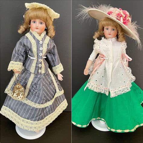 Porcelain Reproduction Of Antique French Fashion Doll With Etsy