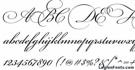 On this page you can download the font bickham script two version version 1.000 2005 initial release, which belongs to the family bickham script. Bickham Script Three Font Download Free / LegionFonts