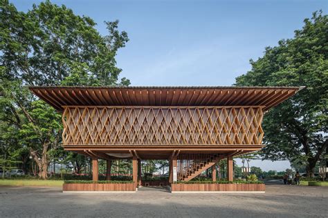 This Outdoor Library In Indonesia Is Made Entirely Out Of Fsc Certified