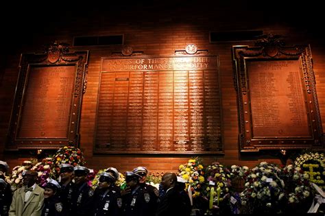 In Solemn Ceremony 47 Names Added To Nypd 911 Memorial Tablets