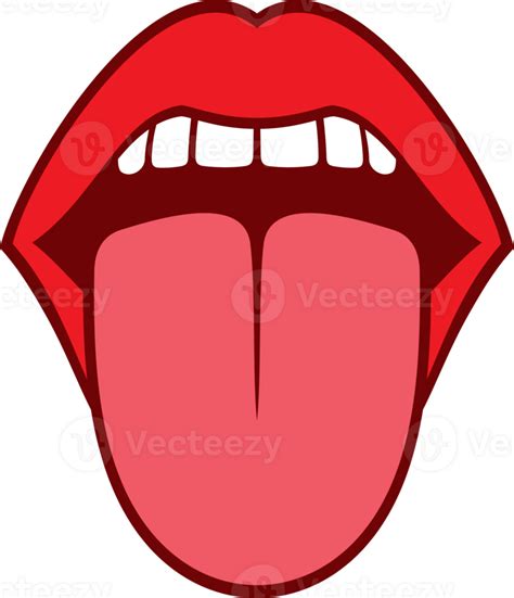 Png Illustration Of Open Mouth With Tongue 32332441 Png