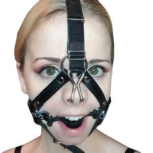 Nose Hook Harness With Gag Ball Etsy