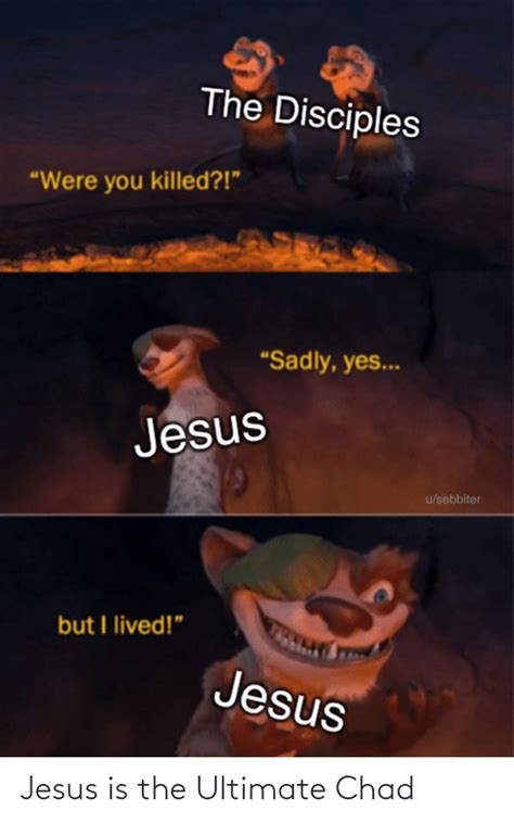 Jesus Is The Ultimate Chad Jesus Meme On Meme