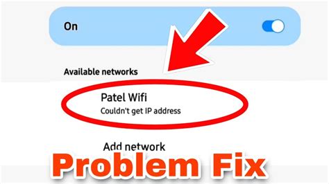 Wifi Couldn T Get Ip Address Problem Fixed Wifi Not Connecting Problem Solved