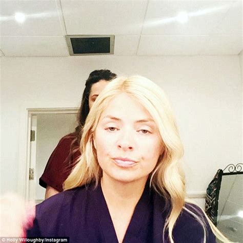 Holly Willoughby Goes Makeup Free On Instagram As Her Blonde Locks Are