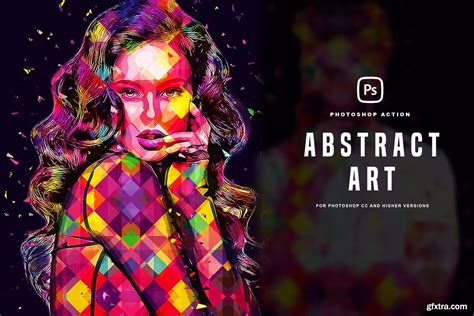 Abstract Art Photoshop Action Gfxtra