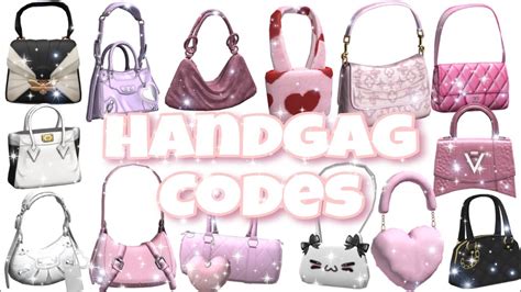 Aesthetic Handbags Codes Roblox For Berry Avenue Bloxburg And