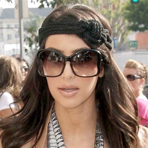 celebrity sunglasses celebrity sunglasses headband hairstyles kim kardashian style