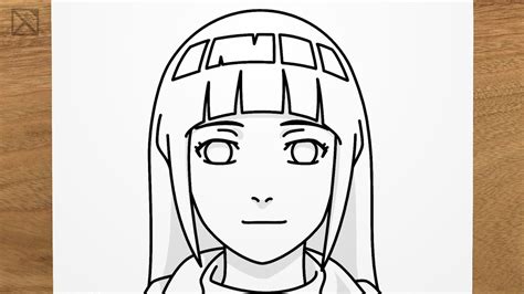 Como desenhar a HINATA HYUGA Naruto Shippuden passo a passo fácil e rápido YouTube