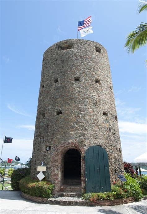 Virgin Island Historic Castle Stock Photo Image Of Watchtower Travel