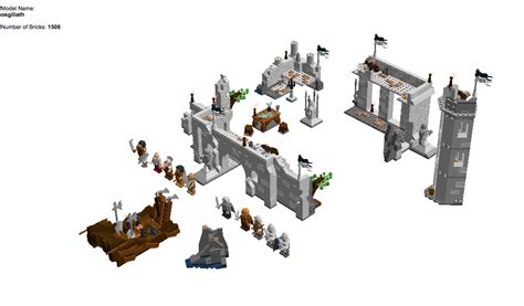 Lego Ideas Product Ideas The Lord Of The Rings The Fall Of Osgiliath