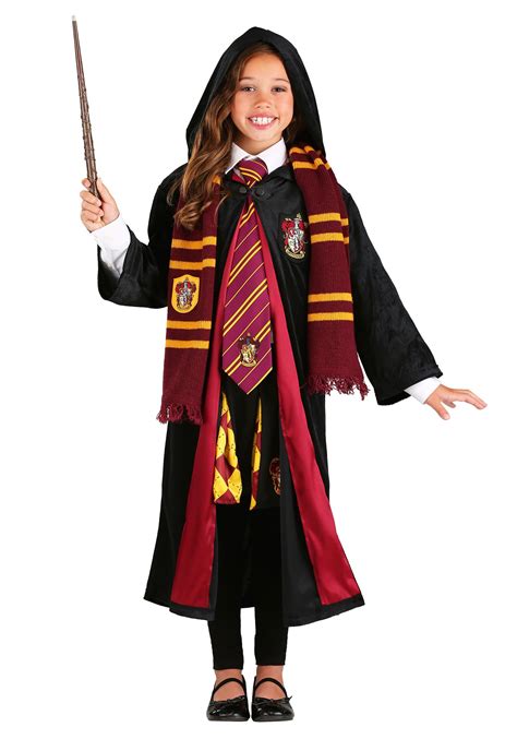 Deluxe Kids Harry Potter Gryffindor Robe Costume