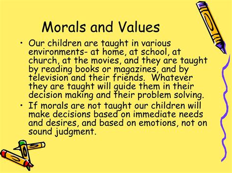 Ppt Morality And Values In Schools Powerpoint Presentation Free