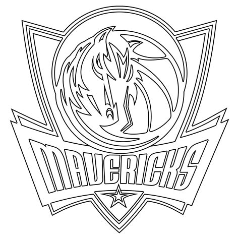How To Draw Dallas Mavericks Logo