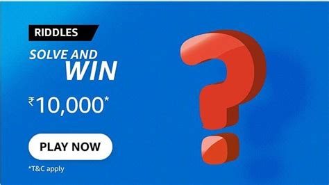 Amazon Riddles Quiz Answers Solve And Win Rs 10000 Amazon Pay