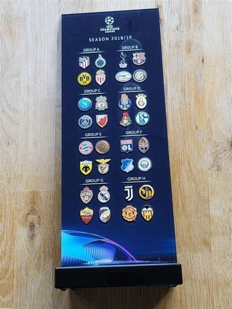 Ucl Pin Set Champions League Uefa Pins Fussball Kaufen