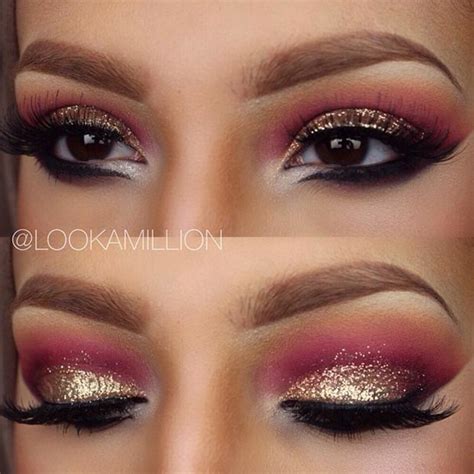 Create a smokey, molten gold smokey eye using the icon eyeshadow palette, using the gold, bronze and copper shades for a dreamy, hypnotic look that compliments all skin a pink smokey eye is the ultimate modern take on the classic eye makeup look! 40 Eye Makeup Looks for Brown Eyes | Page 3 of 4 | StayGlam