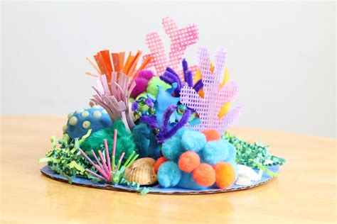 Coral Reef Lesson Build Your Own Diorama Coral Reef Craft Coral Reef
