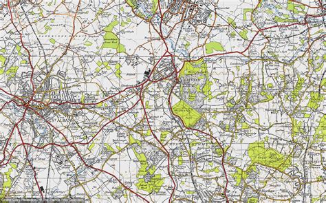 Old Maps Of Oxlease Hertfordshire Francis Frith