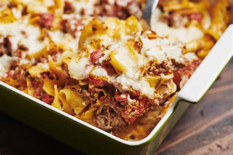 Beef And Three Cheese Noodle Casserole — The Mom 100