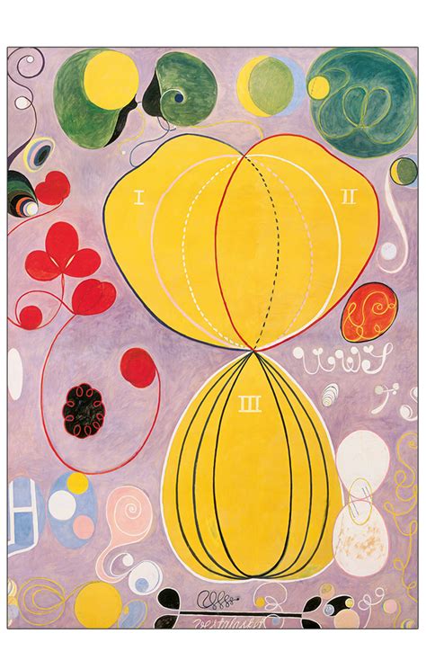 She then spent her life, systematically and analytically. Hilma af Klint - Posters - Permild & Rosengreen