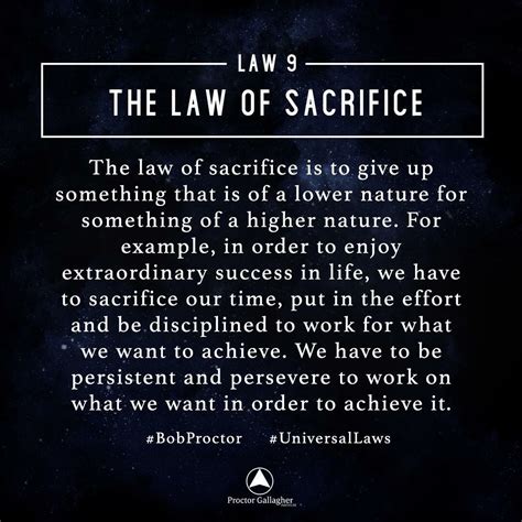 Law 9 The Law Of Sacrifice Law Of Attraction Law Of Attraction