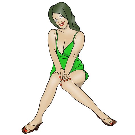 Clipart Sexy Woman