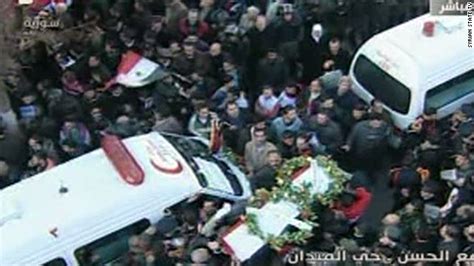 Syria Tense As Families Mourn Suicide Bomb Deaths Cnn